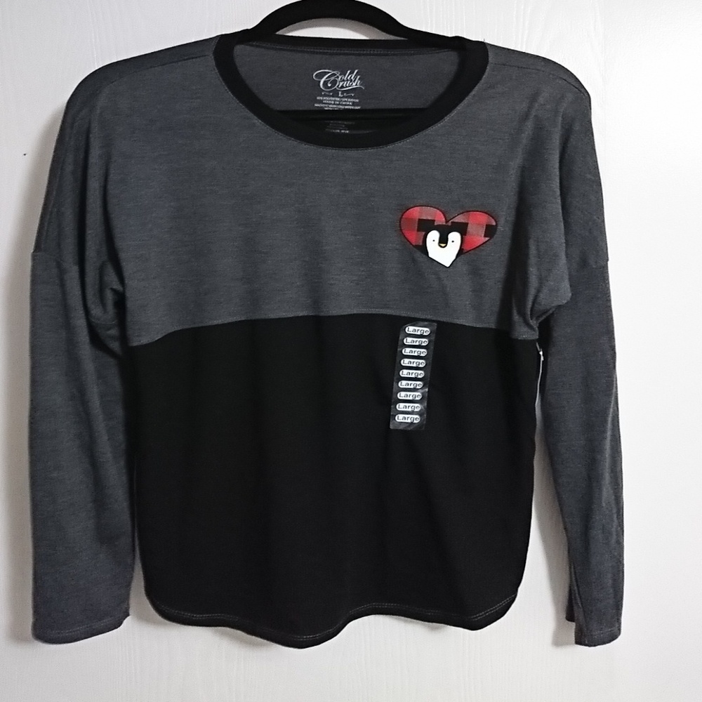 Long sleeve penguin shirt